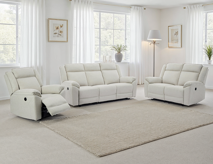 Why we love the Skye Electric Recliner Sofa Set