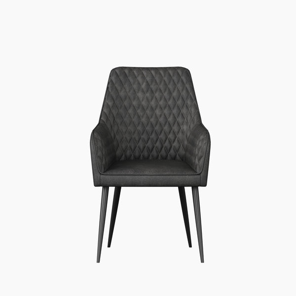 Set of 8 Ella Technology Fabric Dining Chair