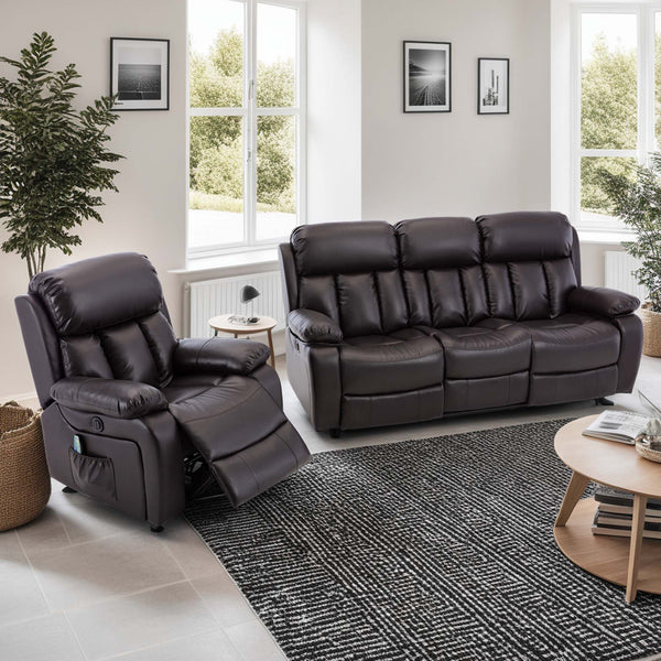 Chester 1+3 Seater Recliner Sofa Set