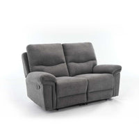 Fosse 2 Seater Fabric Manual Recliner Sofa