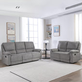 Sydney Manual Recliner 2 and 3 Seater Sofa Set