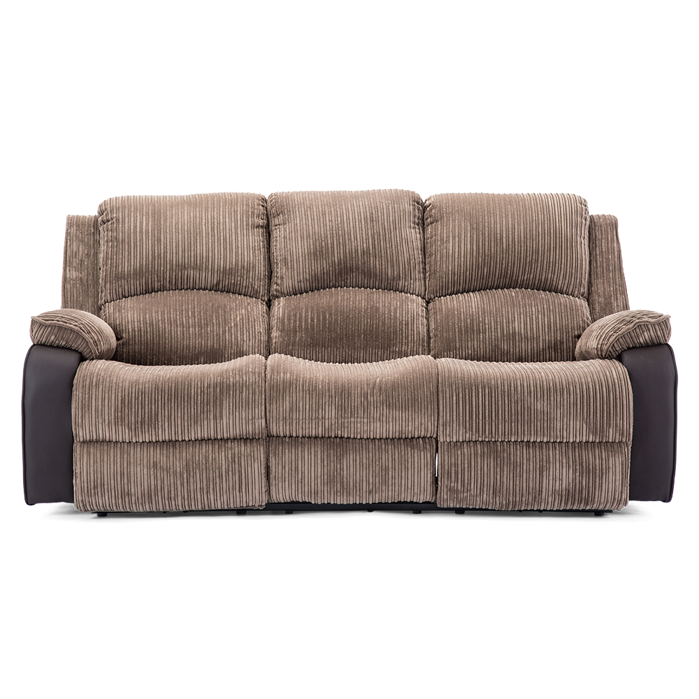 Postana 3 Seater Jumbo Cord Recliner Sofa