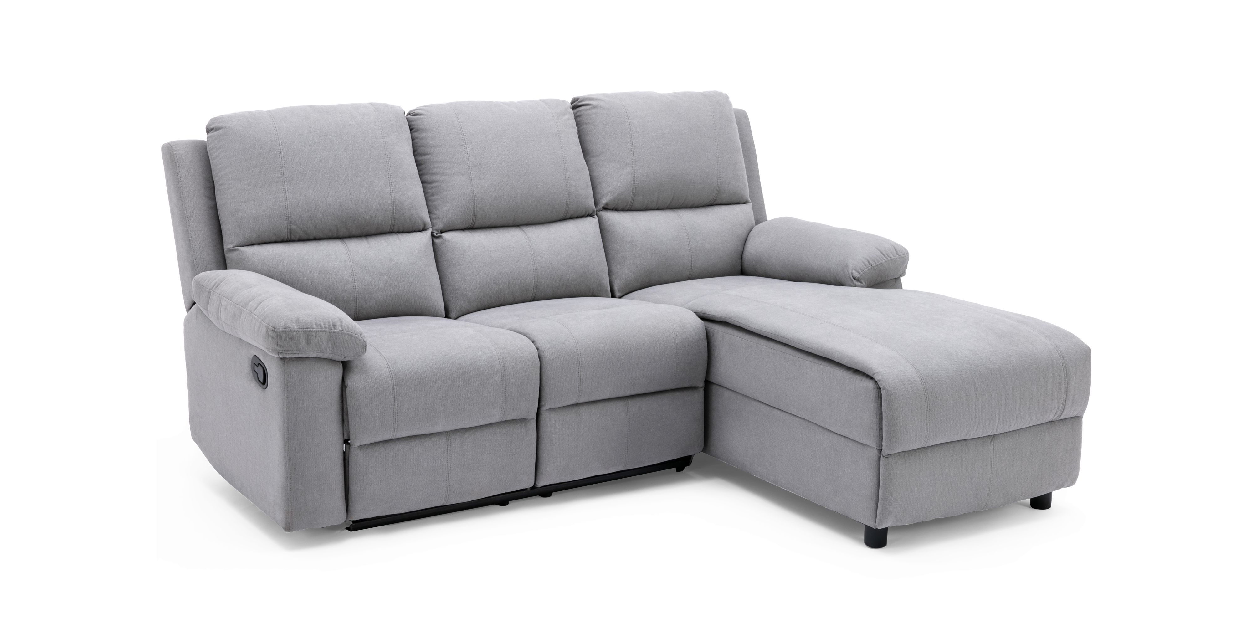Valencia Chaise Recliner Left Corner Sofa 3 Seater