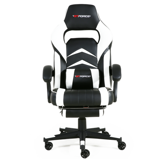 GTForce Turbo Gaming Chair with Recline and Footrest