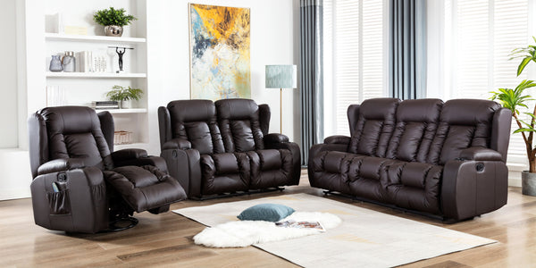 Caesar 3 Seater Recliner Sofa