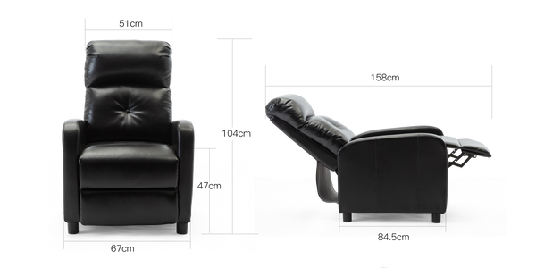 Milton Push Back Recliner Chair