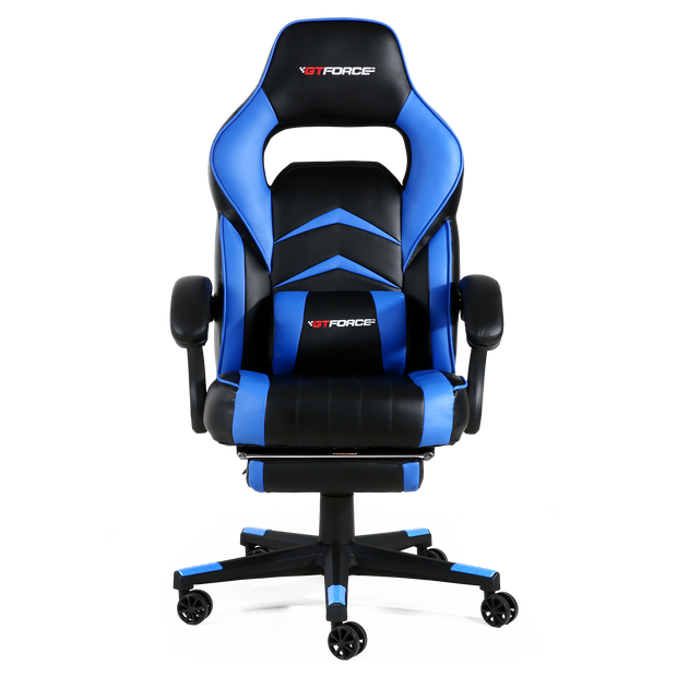 GTForce Turbo Gaming Chair with Recline and Footrest