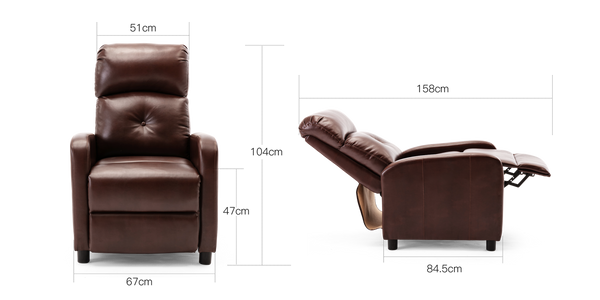 Milton Push Back Recliner Chair