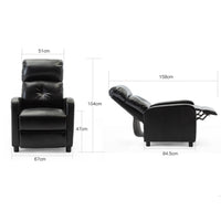 Milton Push Back Recliner Chair