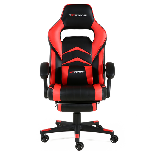 GTForce Turbo Gaming Chair with Recline and Footrest