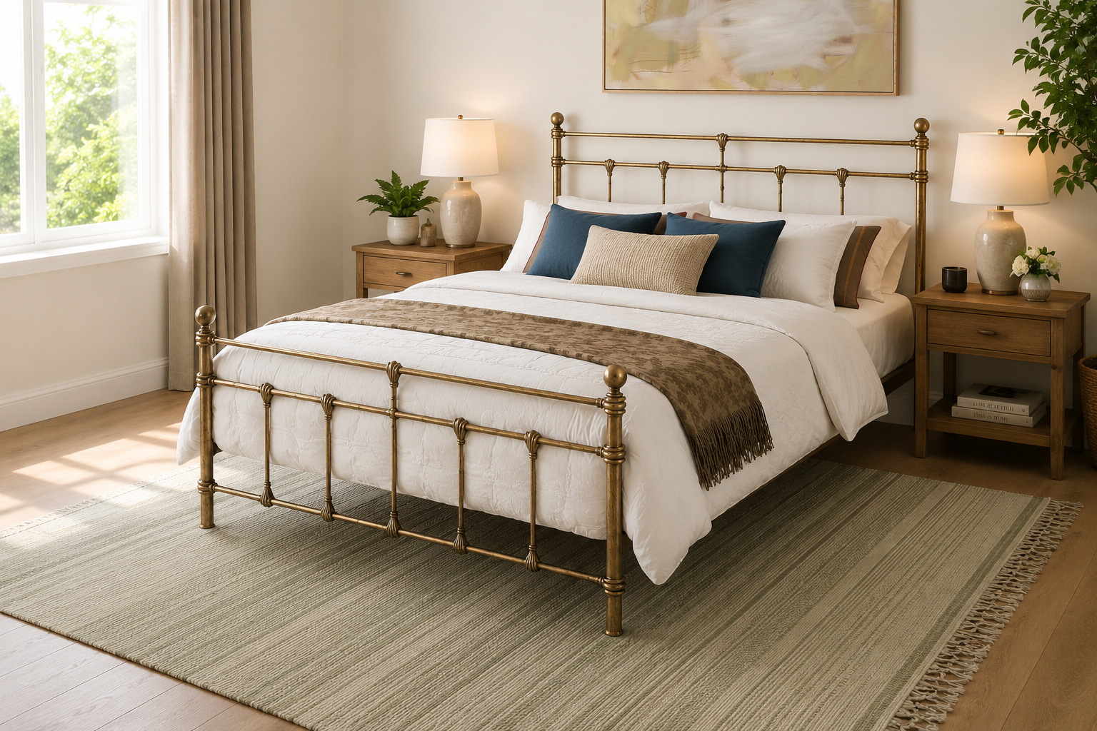  What size is a double bed? 