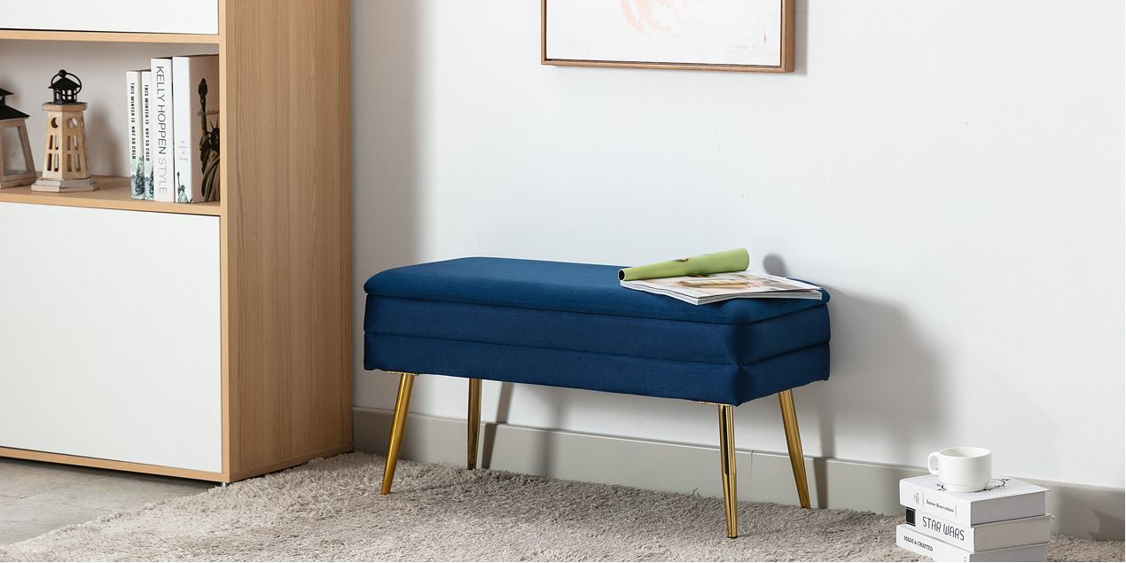  Space-Saving Storage With Style - Ottomans & Footstools 