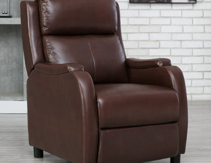 Our Latest Small Recliner: The Churwell Leather Push Back