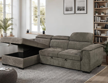 The Tivoli: Pull Out Sofa Bed With Storage