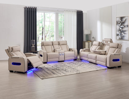 Capri: Power Recliner Cinema Sofa Set