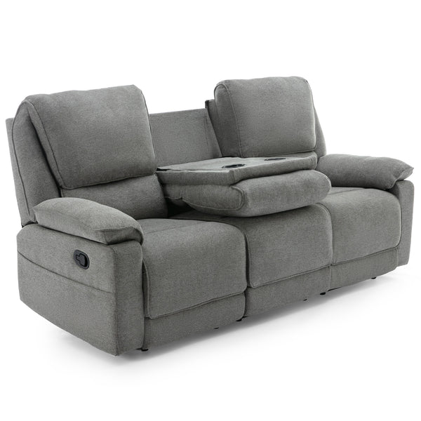 Sydney Manual Recliner 3 Seater Sofa