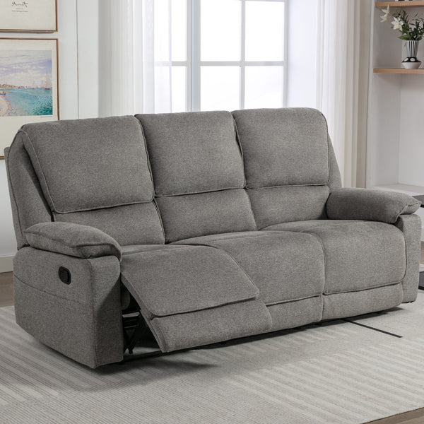 Sydney Manual Recliner 3 Seater Sofa