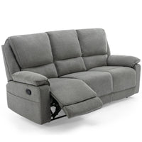 Sydney Manual Recliner 3 Seater Sofa