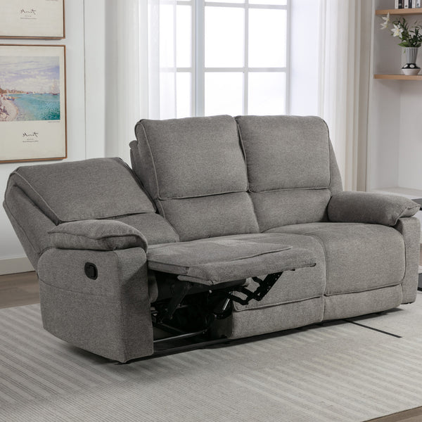 Sydney Manual Recliner 3 Seater Sofa