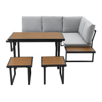 Amalfi Garden Dining Sofa Set