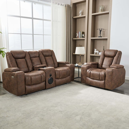 Ashton Electric Recliner 1+2 Seater Sofa Set