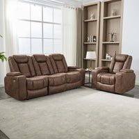 Ashton Electric Recliner 1+3 Seater Sofa Set