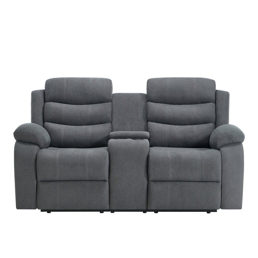 Boston 2 Seater Recliner Sofa with Drinks Console
