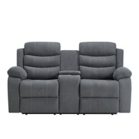 Boston 2 Seater Recliner Sofa with Drinks Console