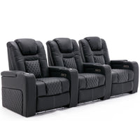 Broadway 3 Seater Recliner Cinema Chair