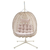 Como Hanging Rattan Egg Chair