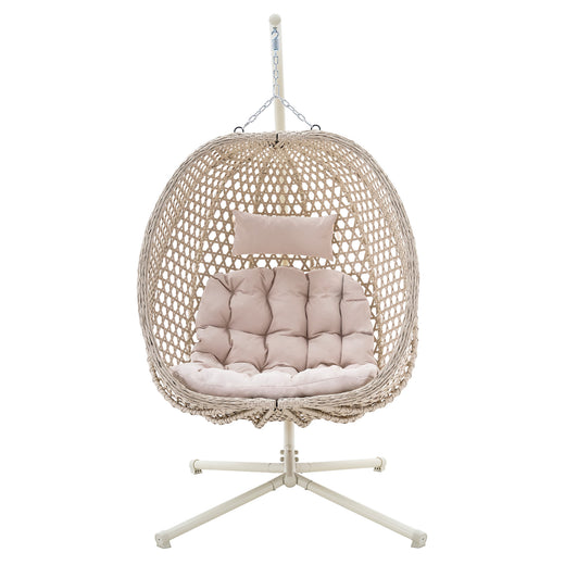 Como Hanging Rattan Egg Chair