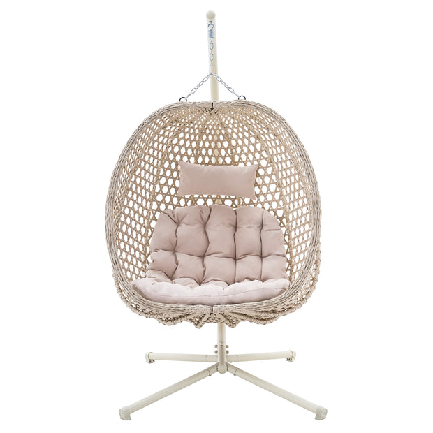 Como Hanging Rattan Egg Chair