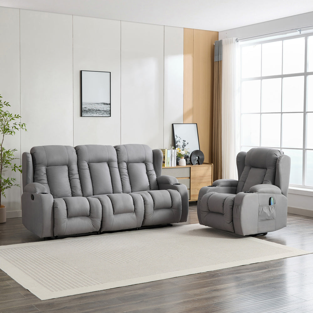 Caesar 1+3 Seater Recliner Sofa Set