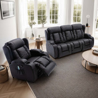 Caesar 1+3 Seater Recliner Sofa Set