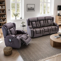 Caesar 1+3 Seater Recliner Sofa Set