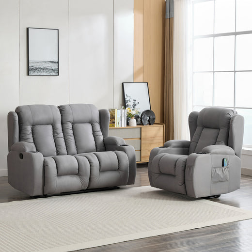 Caesar 1+2 Seater Recliner Sofa Set