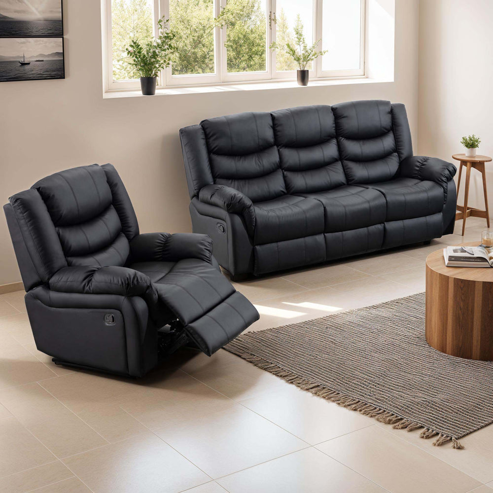 Seattle 1+3 Seater Recliner Sofa Set