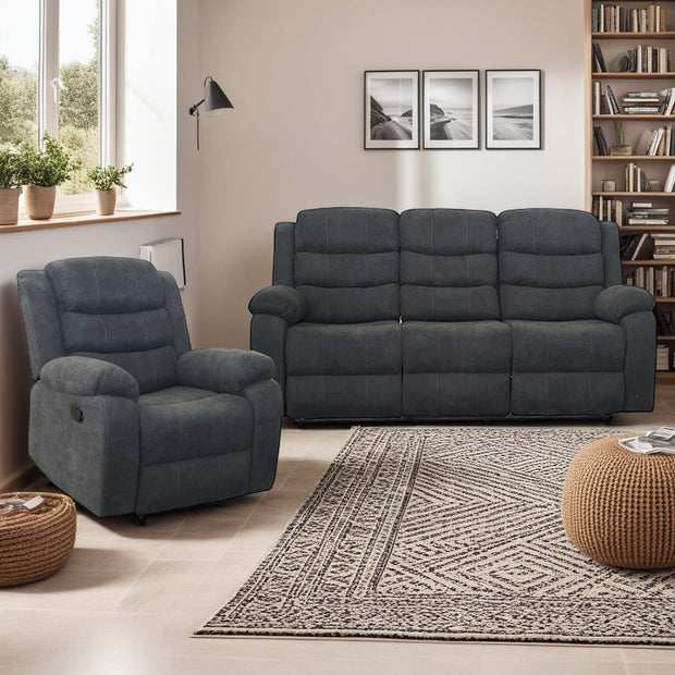 Boston 1+3 Seater Recliner Sofa Set