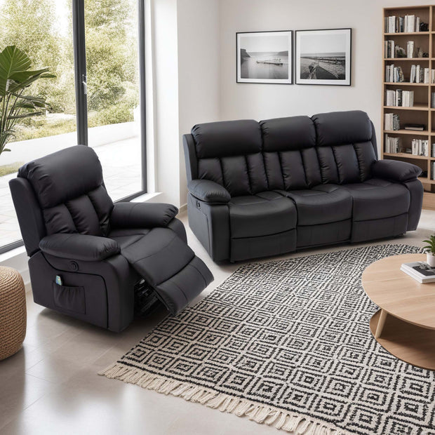 Chester 1+3 Seater Recliner Sofa Set