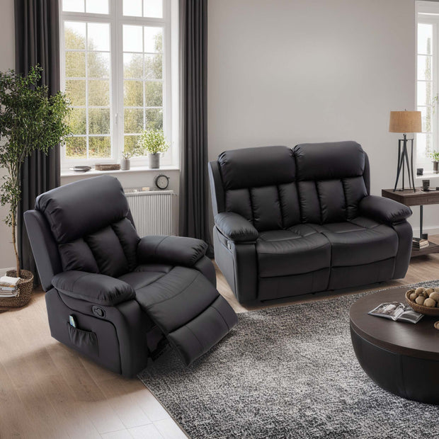 Chester 1+2 Seater Recliner Sofa Set