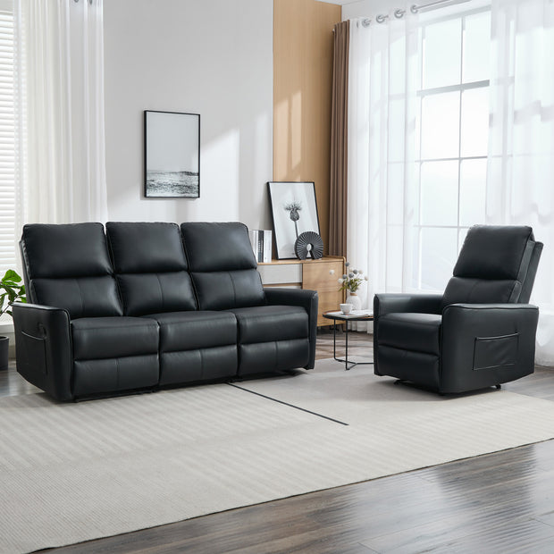 Madrid 1+3 Seater Recliner Sofa Set