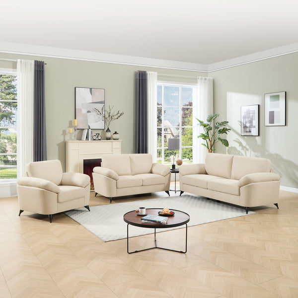 Malmo Fabric 1+2+3 Seater Sofa Set