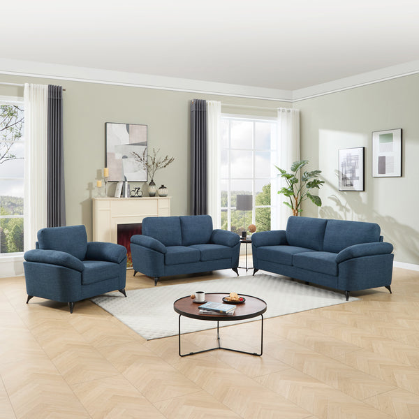 Malmo Fabric 1+2+3 Seater Sofa Set