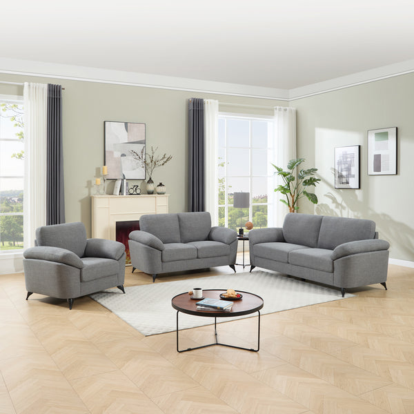 Malmo Fabric 1+2+3 Seater Sofa Set