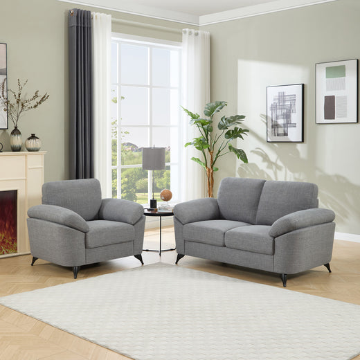 Malmo Fabric 1+2 Seater Sofa Set