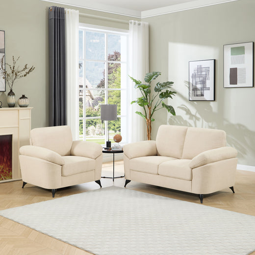 Malmo Fabric 1+2 Seater Sofa Set