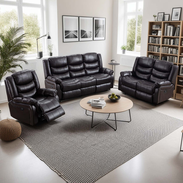 Seattle 1+2+3 Seater Recliner Sofa Set