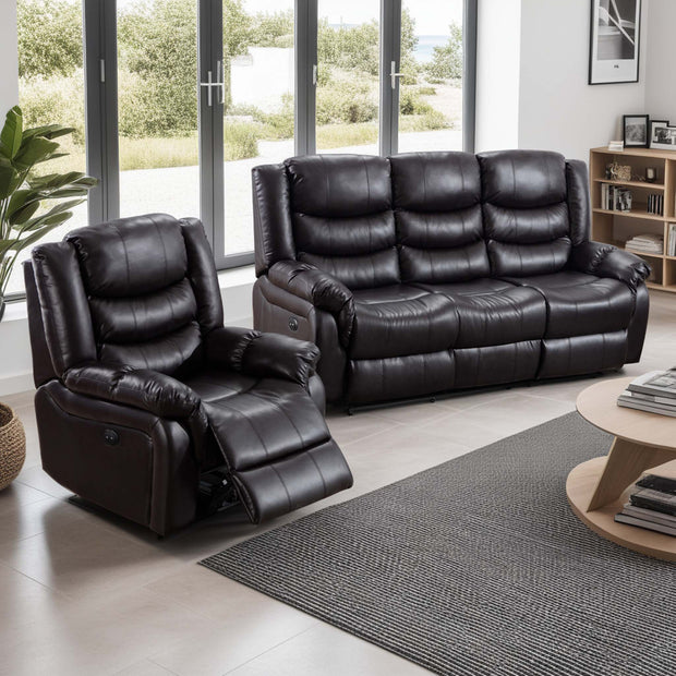 Seattle 1+3 Seater Recliner Sofa Set