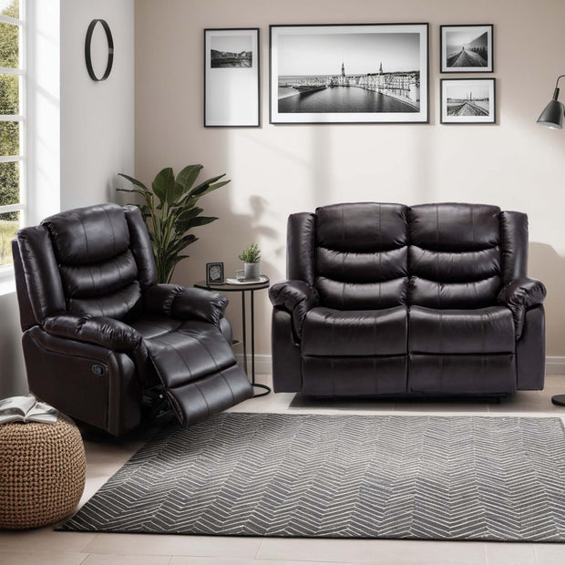Seattle 1+2 Seater Recliner Sofa Set