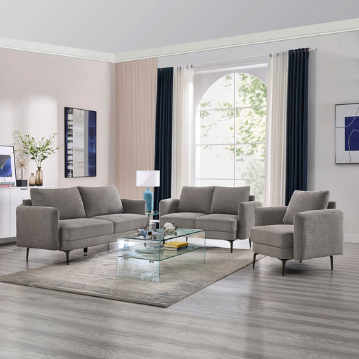 Sofia 1+2+3 Seater Fabric Sofa Set